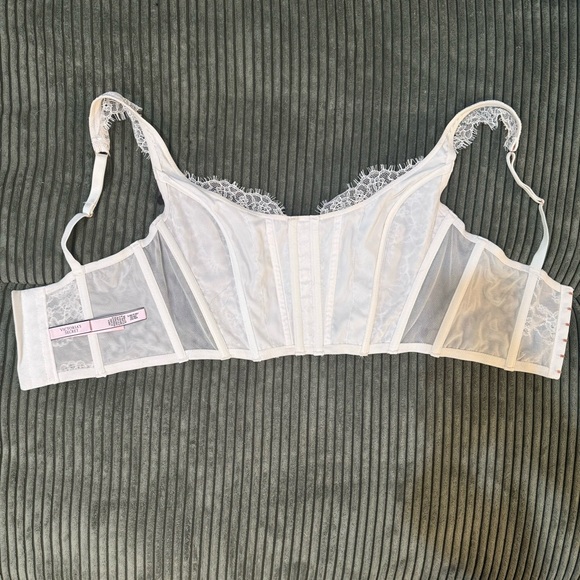 Dream Angels Lace Unlined Corset Bra Top - S - Picture 5 of 6